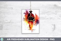 GorgeousWatercolor Splash Air Freshener design.
