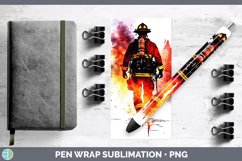 GorgeousWatercolor Splash Pen Wrap design.