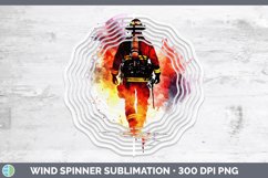 GorgeousWatercolor Splash Wind Spinner design.