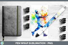 GorgeousWatercolor Splash Pen Wrap design.