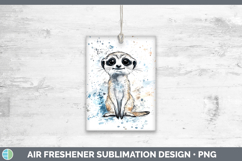 GorgeousWatercolor Splash Air Freshener design.
