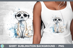 GorgeousWatercolor Splash Shirt design.