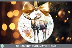 GorgeousWatercolor Splash Ornament design.