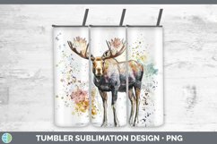 GorgeousWatercolor Splash Tumbler design.