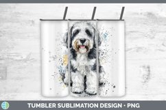 GorgeousWatercolor Splash Tumbler design.