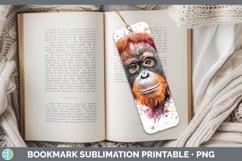 GorgeousWatercolor Splash Bookmark design.