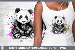 GorgeousWatercolor Splash Shirt design.