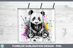 GorgeousWatercolor Splash Tumbler design.