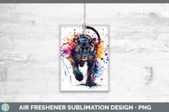 GorgeousWatercolor Splash Air Freshener design.