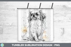 GorgeousWatercolor Splash Tumbler design.