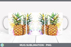 GorgeousWatercolor Splash Mug Wrap design.