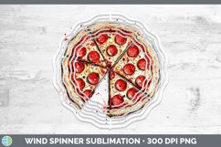 GorgeousWatercolor Splash Wind Spinner design.