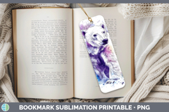 GorgeousWatercolor Splash Bookmark design.