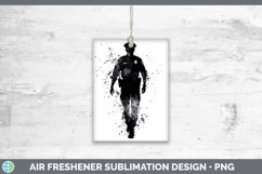 GorgeousWatercolor Splash Air Freshener design.
