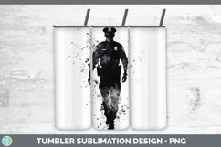 GorgeousWatercolor Splash Tumbler design.