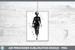 GorgeousWatercolor Splash Air Freshener design.