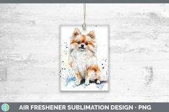 GorgeousWatercolor Splash Air Freshener design.
