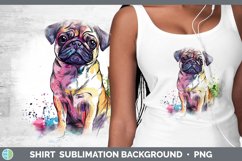 GorgeousWatercolor Splash Shirt design.