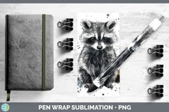 GorgeousWatercolor Splash Pen Wrap design.