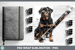 GorgeousWatercolor Splash Pen Wrap design.
