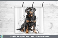 GorgeousWatercolor Splash Tumbler design.