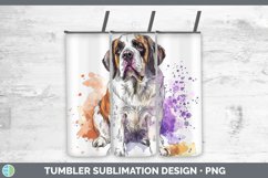 GorgeousWatercolor Splash Tumbler design.