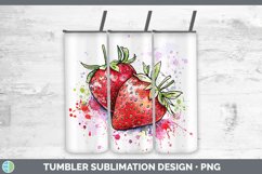GorgeousWatercolor Splash Tumbler design.