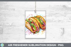 GorgeousWatercolor Splash Air Freshener design.
