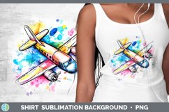 GorgeousWatercolor Splash Toy Shirt design.