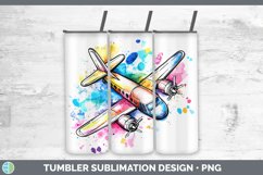 GorgeousWatercolor Splash Toy Tumbler design.