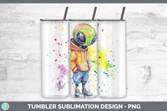 GorgeousWatercolor Splash Toy Tumbler design.