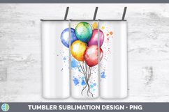 GorgeousWatercolor Splash Toy Tumbler design.