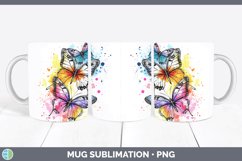 GorgeousWatercolor Splash Toy Mug Wrap design.