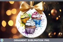 GorgeousWatercolor Splash Toy Ornament design.