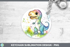 GorgeousWatercolor Splash Toy Keychain design.