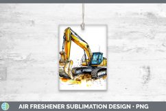 GorgeousWatercolor Splash Toy Air Freshener design.