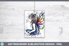 GorgeousWatercolor Splash Toy Air Freshener design.