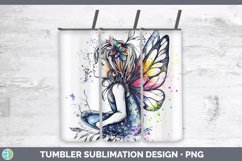 GorgeousWatercolor Splash Toy Tumbler design.