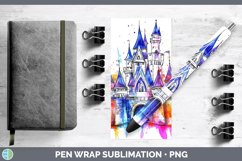 GorgeousWatercolor Splash Toy Pen Wrap design.