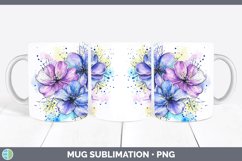 GorgeousWatercolor Splash Toy Mug Wrap design.