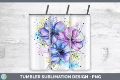 GorgeousWatercolor Splash Toy Tumbler design.