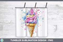 GorgeousWatercolor Splash Toy Tumbler design.