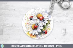 GorgeousWatercolor Splash Toy Keychain design.