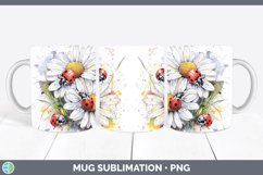 GorgeousWatercolor Splash Toy Mug Wrap design.