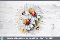 GorgeousWatercolor Splash Toy Wind Spinner design.