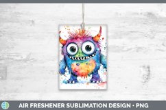 GorgeousWatercolor Splash Toy Air Freshener design.