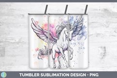 GorgeousWatercolor Splash Toy Tumbler design.