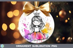 GorgeousWatercolor Splash Toy Ornament design.