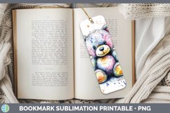 GorgeousWatercolor Splash Toy Bookmark design.