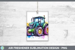GorgeousWatercolor Splash Toy Air Freshener design.